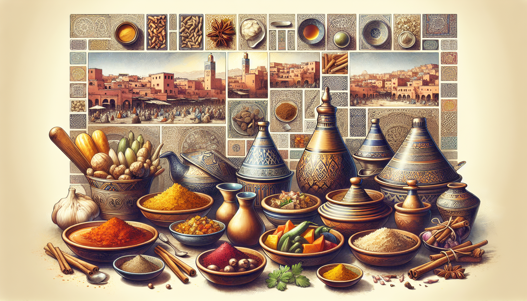 découvrez les secrets de la cuisine marocaine à marrakech, entre traditions culinaires et saveurs exotiques, pour une expérience gustative inoubliable.